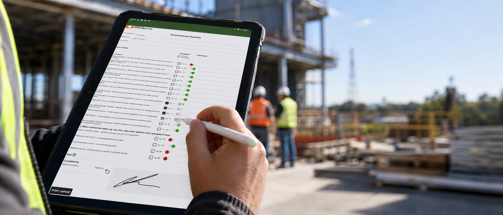 Inspection Registers screenshot